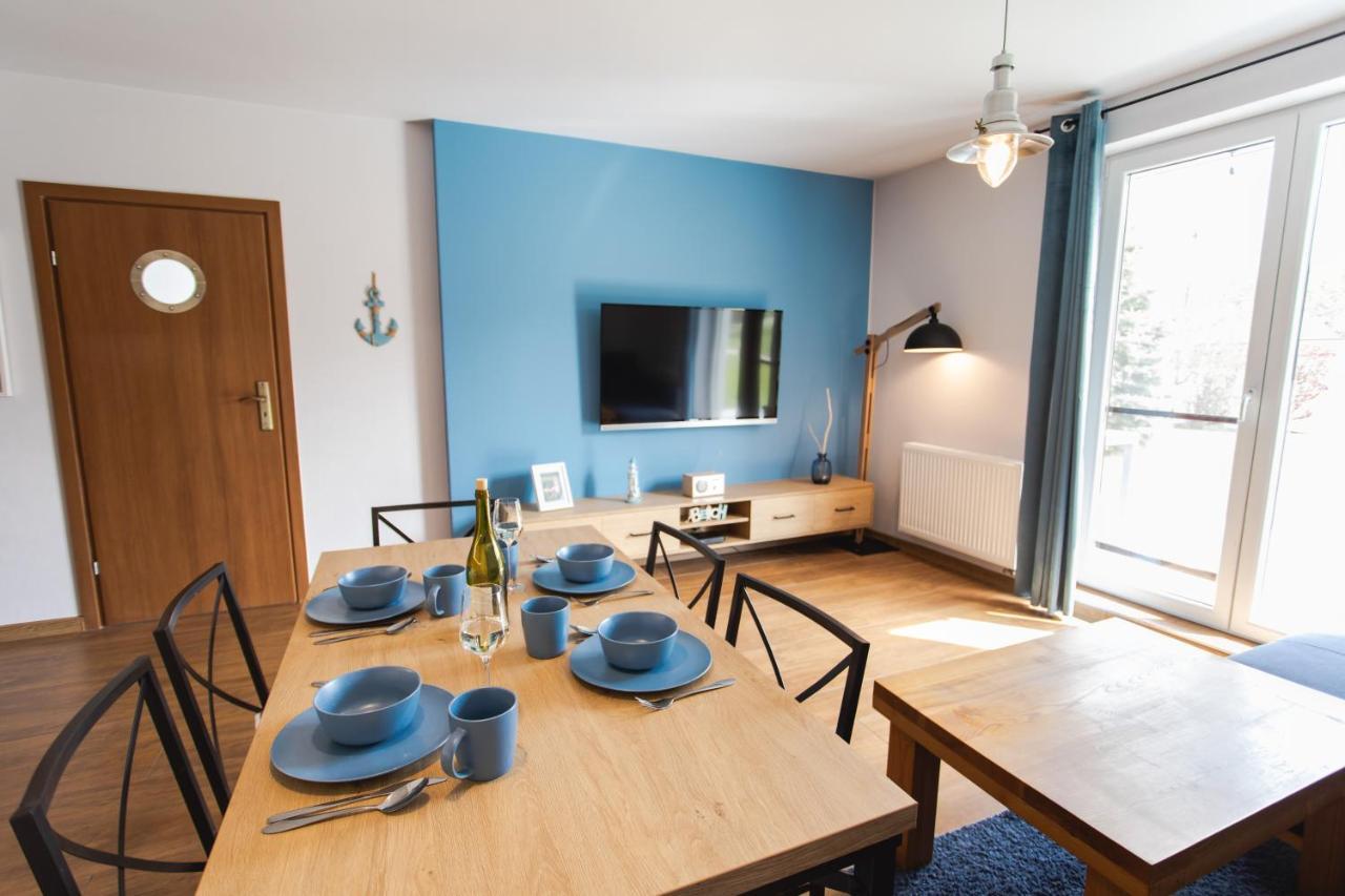 Apartament Łajba Łeba z basenem i kortem tenisowym — 4-Star Luxury Hotel in Leba, Poland