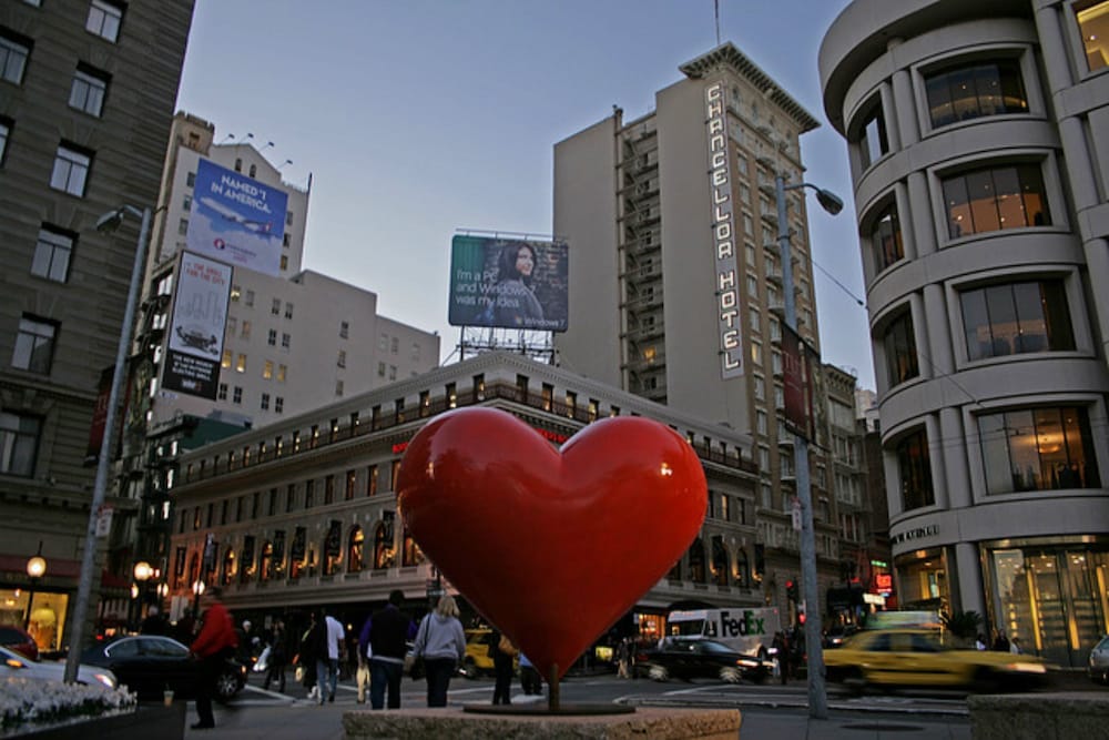 Chancellor Hotel on Union Square in San Francisco, United States