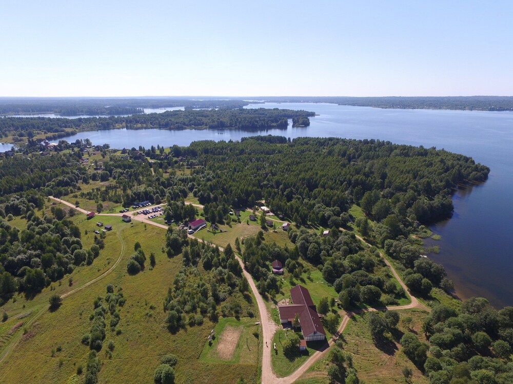 Velikoe Ozero in Velikiy Novgorod, Russia