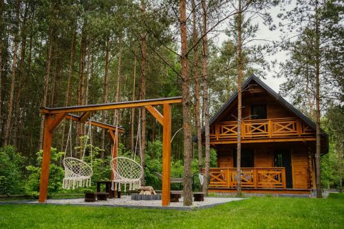 Domek Sielanka in Krasnobrod, Poland