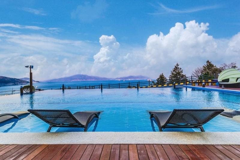 Aria Pension Resort in Yeosu, South Korea