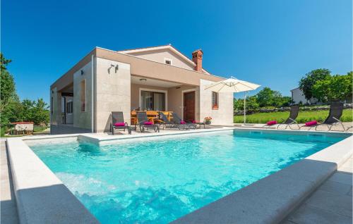Beautiful Home In Orihi — 4-Star Luxury Hotel in Barban, Croatia