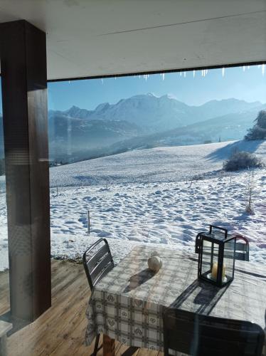 Rez De Chaussee Tres Calme Vue Mont Blanc — Combloux