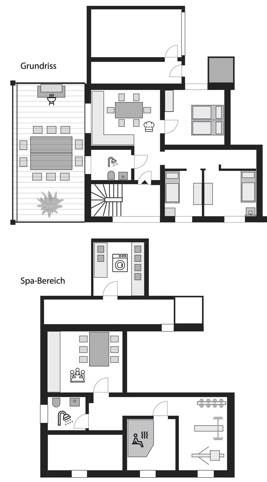 Blauer Stein 7a WH01 Apartment 3 SZ 5 Betten — 4-Star Luxury Hotel in Pulheim, Germany