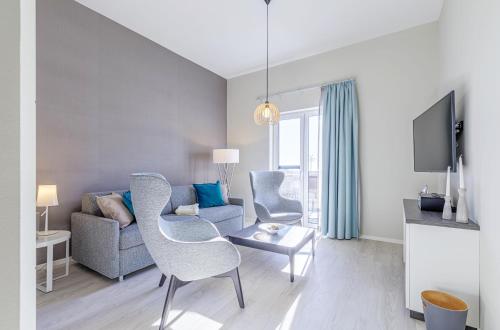 Columbus Suite mit Ostbalkon — 4-Star Luxury Hotel in Wustrow, Germany