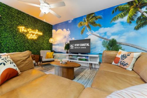 7 Beds Nerf Wall Arcade 4 Min Walk 2 Beach — Daytona Beach Shores