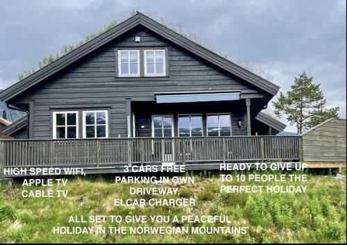 Modern lovely holidayhome in quiet nature close to Trolltunga in Odda, Norway
