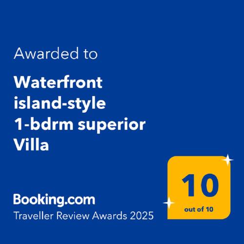 Waterfront island style 1 bdrm superior Villa — 4-Star Luxury Hotel in Tairua, New Zealand