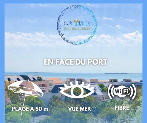 Caporizon Cap239 Vue Mer 50m Plage in La Rochelle, France