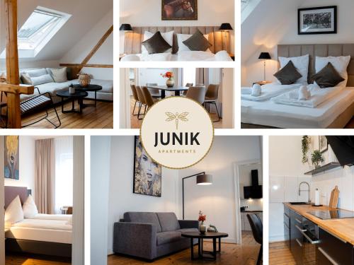 Moderne Apartments City Stadtnah JUNIK Apartments — 4-Star Luxury Hotel in Duisburg, Germany