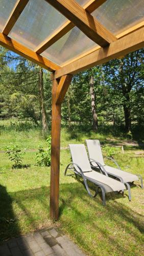 Domek na jeziorem in Ostroda, Poland