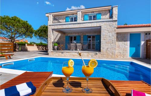Pet Friendly Home In Privlaka — 5-Star Luxury Hotel in Privlaka, Croatia