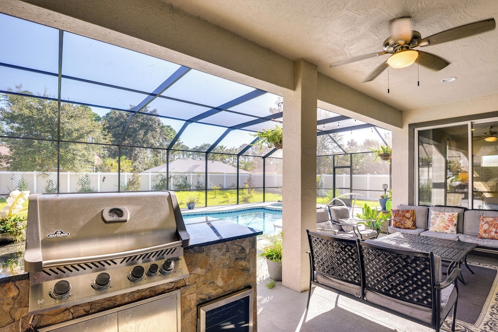 Palm Coast Paradise: Pool Spa & Outdoor Kitchen - photo 24