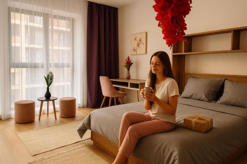 Urban Retreat with Balcony at Exigent Plaza 06 — 4-Star Luxury Hotel in Bucharest, Romania