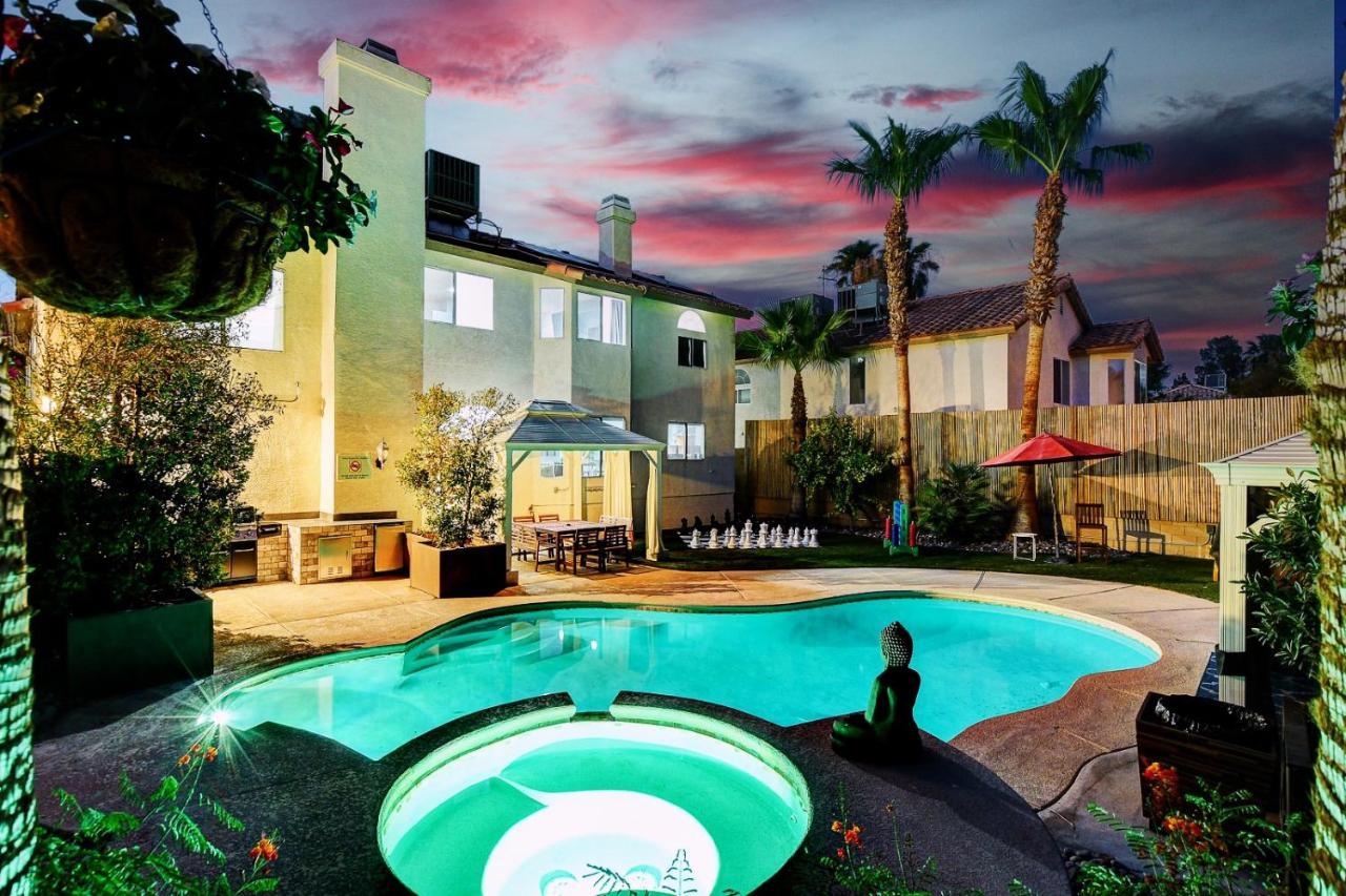 Buddha Play Modern with Pool & Spa Sauna Near Vegas strip