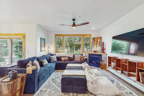 Moose Crossing at Town Center in Big Sky, United States