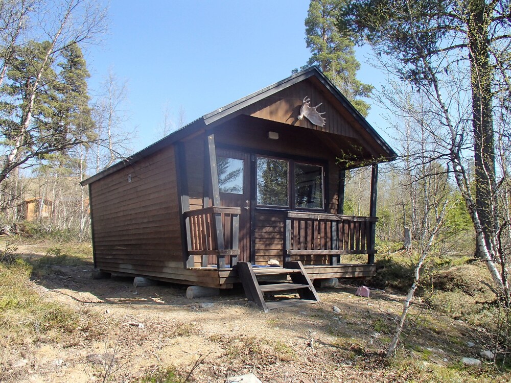 Moosecamp Jutis in Arjeplog, Sweden