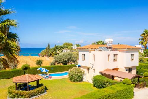 Villa Georgios Large Private Pool Walk to Beach Sea Views A C Wifi Eco friendly 2503
