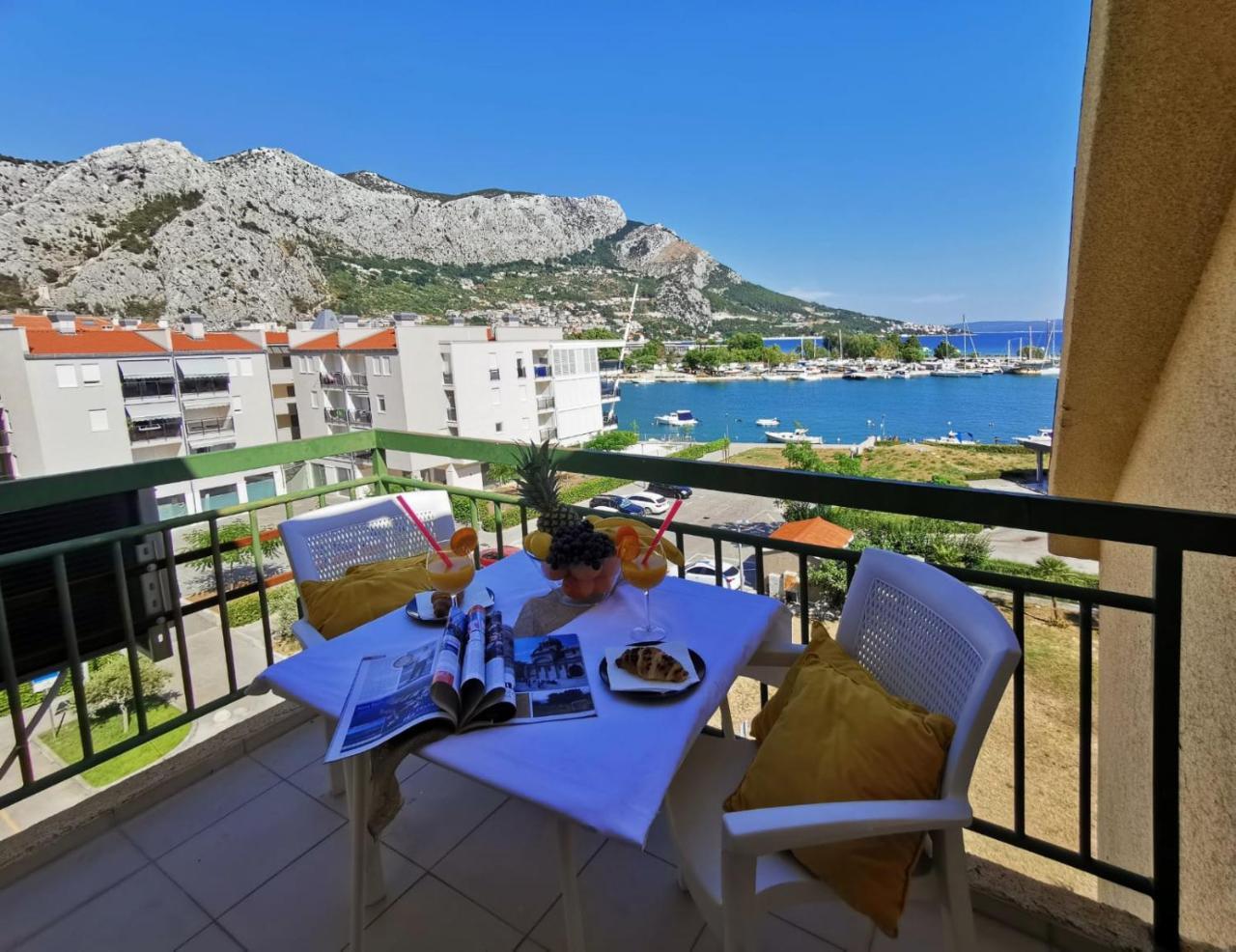 Olmissum rooftop sea view — 4-Star Luxury Hotel in Omis, Croatia