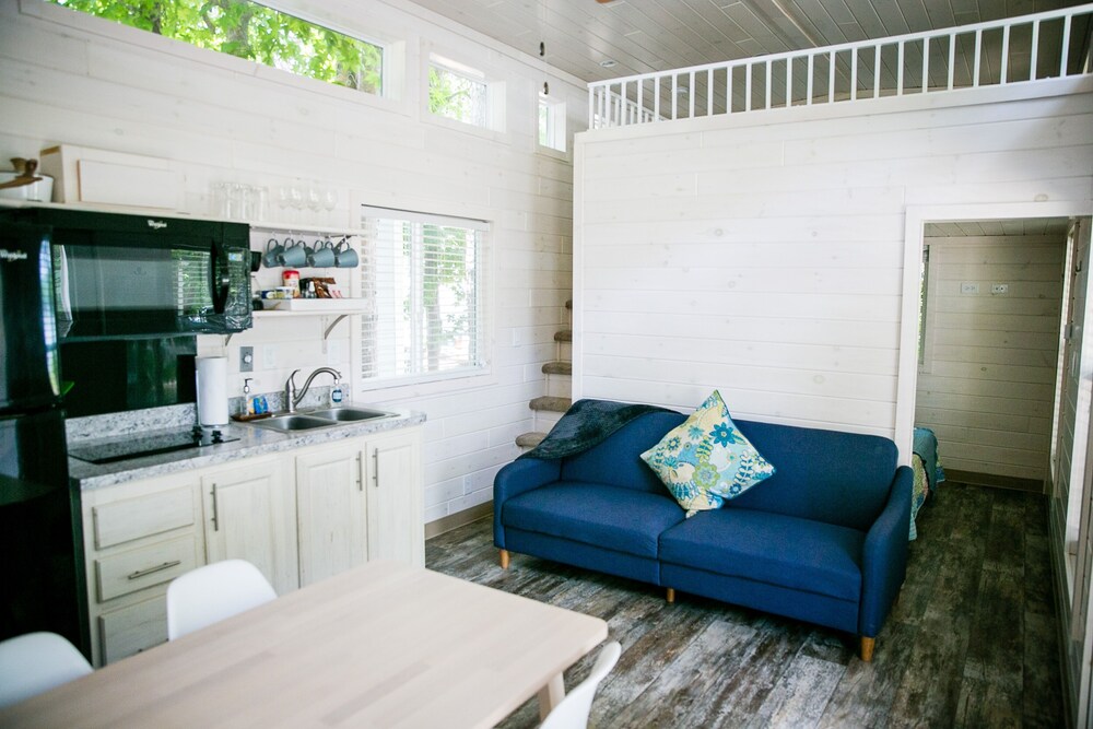 Waterfront Two Bedroom Cabin #15 on the Lake at Long Cove Resort by Redawning - featured photo