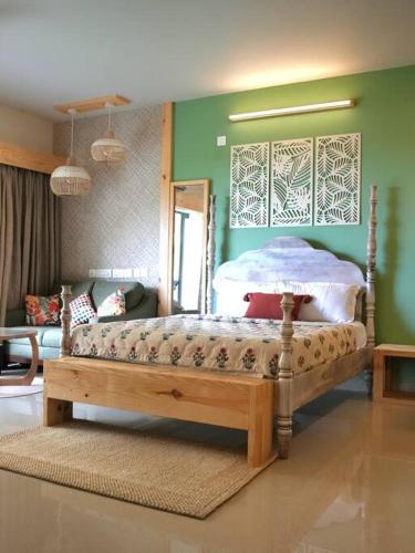 Kudrats Nook Seaview Bohemian Studio — 4-Star Luxury Hotel in Canacona, India