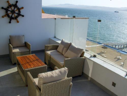 Suite 1 Fila Vista Bahía Paracas La Velas 601 T1 — 4-Star Luxury Hotel in Paracas, Peru