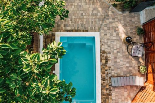 Green & blue in Razanac, Croatia