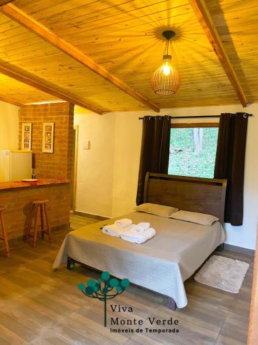 Chalé com lareira pertinho de Monte Verde in Camanducaia, Brasil