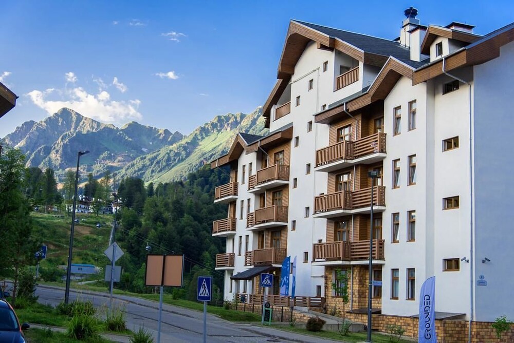 Priyut Pandy in Krasnaya Polyana, Russia