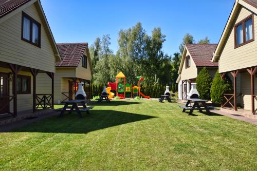 Stecyk Domki nad morzem Trzęsacz in Rewal, Poland