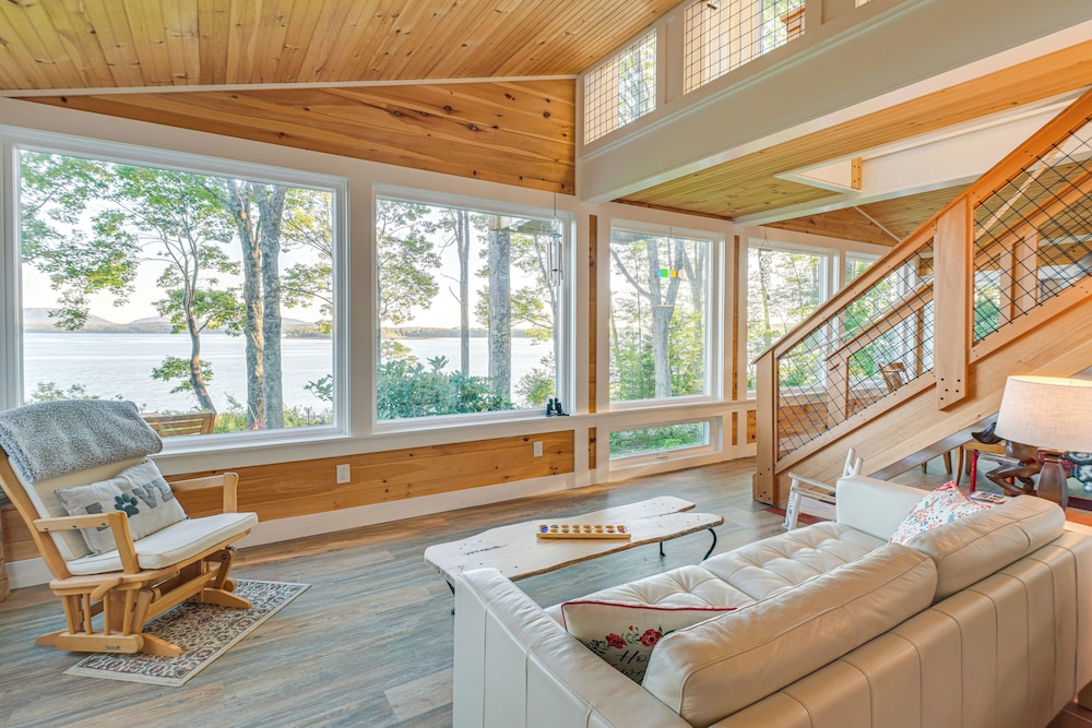 Oceanfront Frenchman Bay Home Stunning View 17973789 — Marlboro