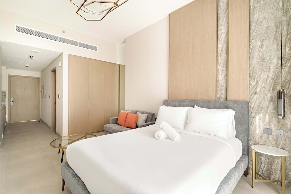 Modern Studio With Rooftop Pool and gym in JVC — 4-Star Luxury Hotel in Dubai, United Arab Emirates