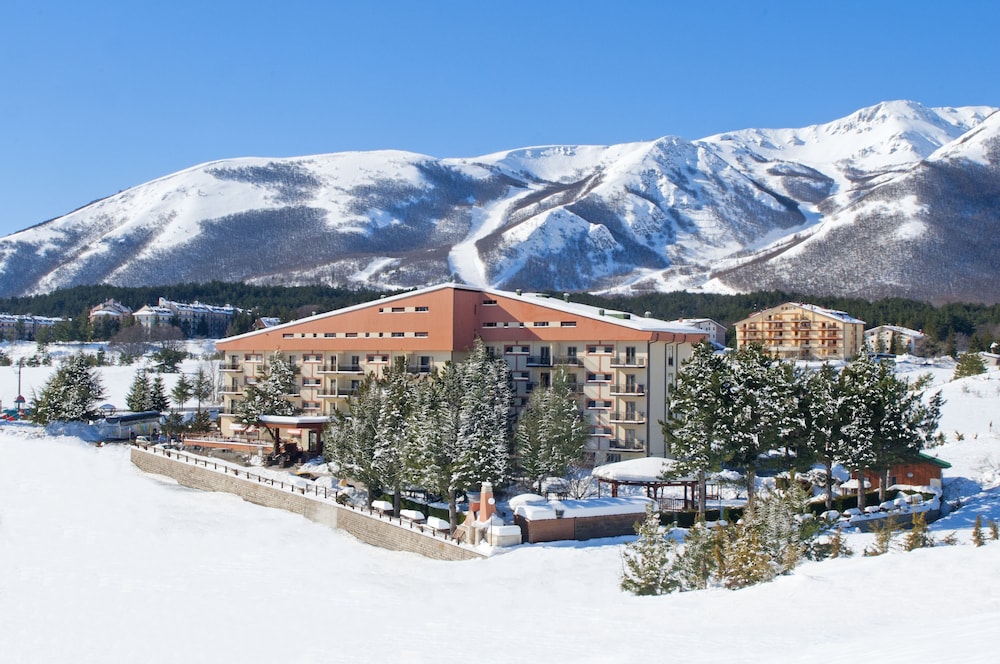 Magnola Palace in L'aquila, Italy