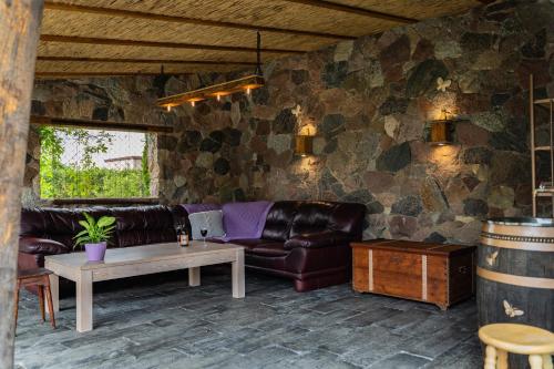 Cat Stone in Pisz, Poland