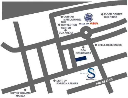 Mel and Rose Place in S Residences Tower 1 MOA — 4-Star Luxury Hotel in Manila, Philippines