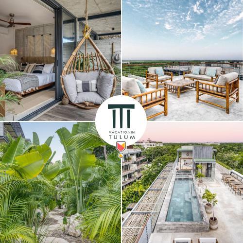 Waterworld Tulum 2BR w Cenote Lagoons Big Gym — 4-Star Luxury Hotel in Tulum, Mexico