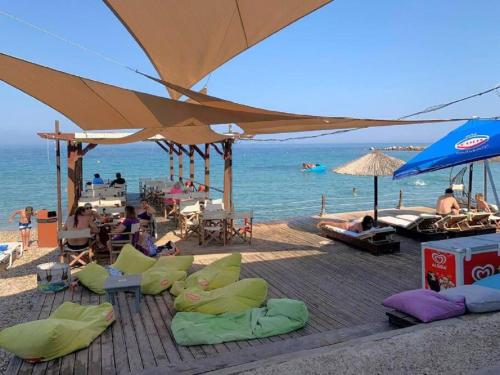 Blue Flag Award Winning Ormos Lo Beach: Home 1 — 4-Star Luxury Hotel in Vrontados, Greece