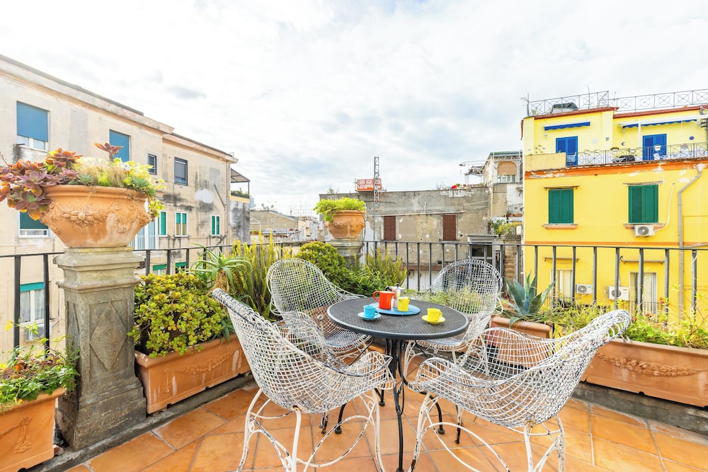 Santa Chiara Charming House with Terrace at Historical Center — 4-Star Luxury Hotel in Naples, Italy