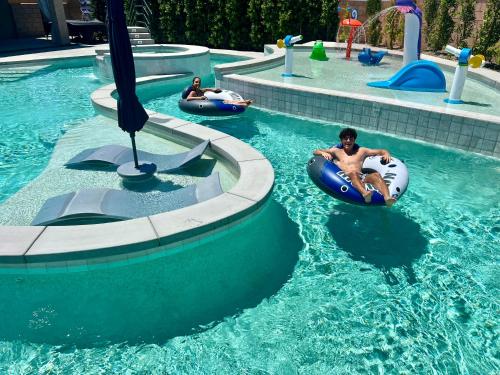 Lazy River Splash Park Pedal Boats Water Slide And More — Coachella