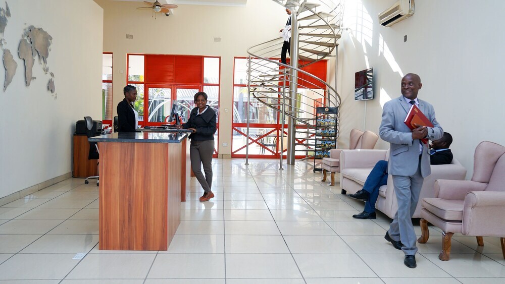 The Courtyard Hotel in Lusaka, Zambia