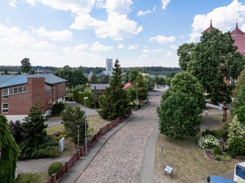 Jono Pauliaus II piligrimu namai in Raseiniai, Lithuania