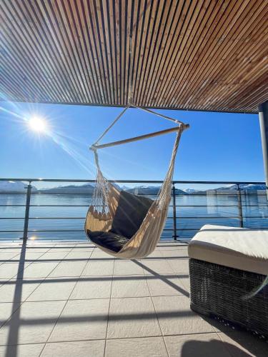 Magical view towards the fjords by the sea — 4-Star Luxury Hotel in Alesund, Norway