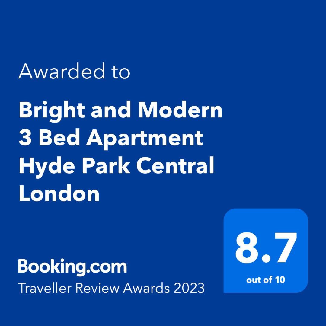 Zone 1 Bright and Modern 3 Bed Apt Hyde Park Central London — 4-Star Luxury Hotel in London, United Kingdom