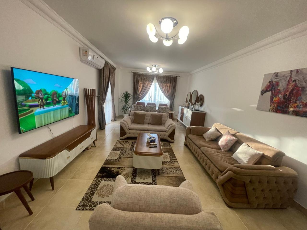 Fabulous Brand New 3BR Apartmtent with Garden Madinaty — 4-Star Luxury Hotel in New Cairo, Egypt