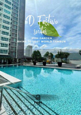 Ipoh D Festivo Suites 6 10pax 10mins to Sunway Tambun by IWH in Ipoh, Malaysia