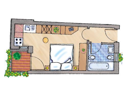 Apartment Hotel Elvis in Ortisei, Italy