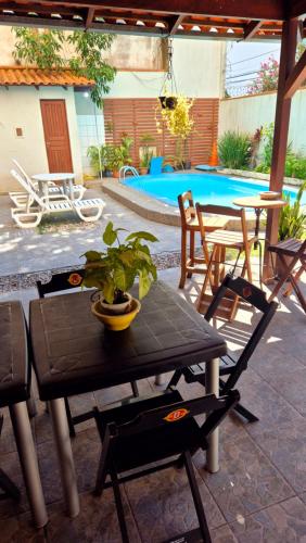 Suites com piscina