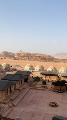 Ali with the stars in Wadi Rum, Jordan