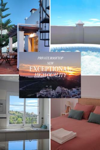 Wonder Atic with Private Terraces Jacuzzi And Stunning Views in Competa, Spain