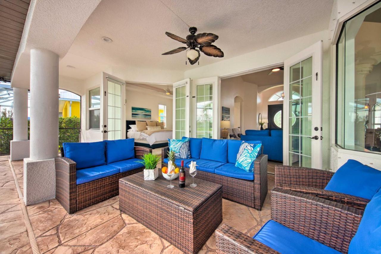 On Canal: Luxe Cape Coral Oasis w Pool & Lanai